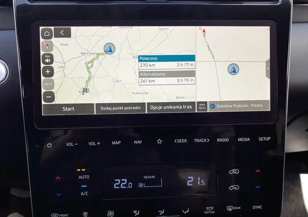 Hyundai Tucson cena 115900 przebieg: 10000, rok produkcji 2022 z Strzelno małe 667